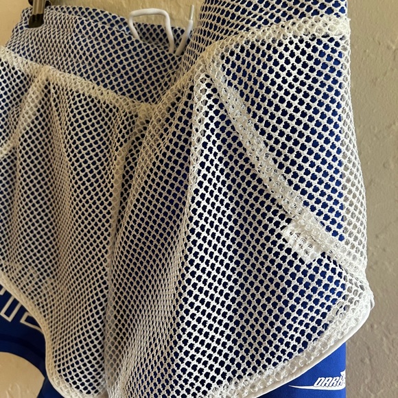 LF The Brand Mesh Fishnet Layered Shorts - Picture 4 of 8